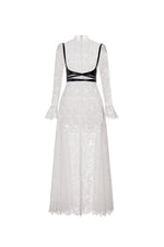 DEER LACE LONG DRESS