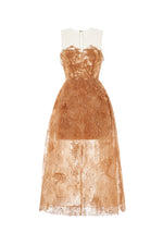 HONEY BEADED LACE DRESS