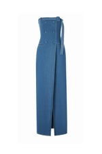 DENIM LONG DRESS