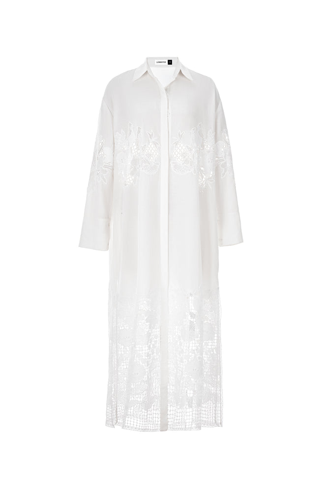 LOBBSTER LACE SHIRT DRESS