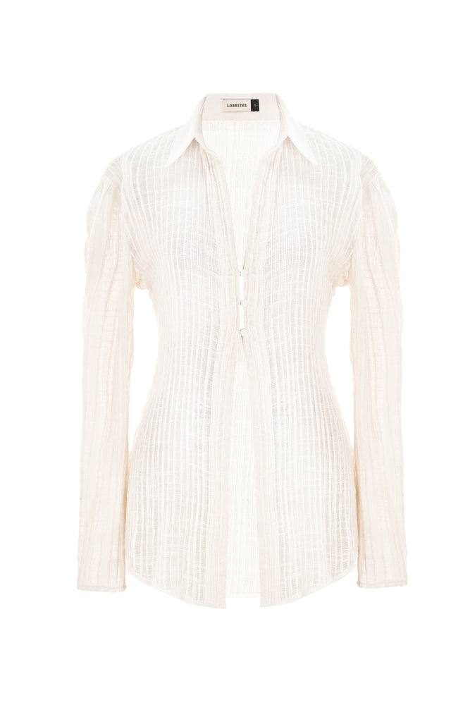 PLEATED SHIRT