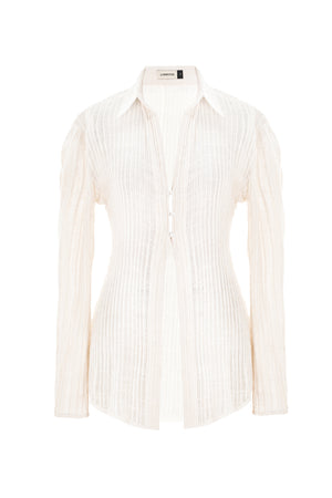 PLEATED SHIRT