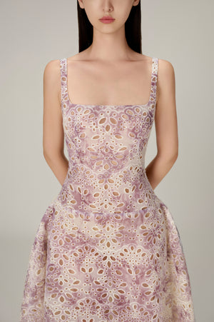 LILAC MULLET DRESS