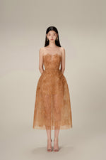 HONEY BEADED LACE DRESS