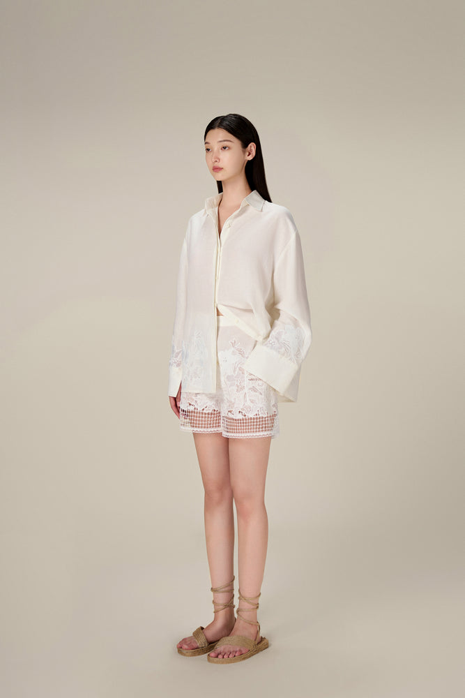 LOBBSTER LACE SHORTS