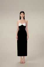 BLACK TWISTED DRESS