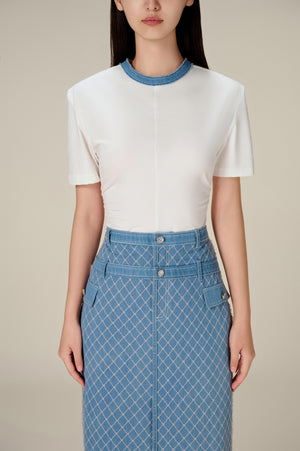 LILI DENIM TSHIRT