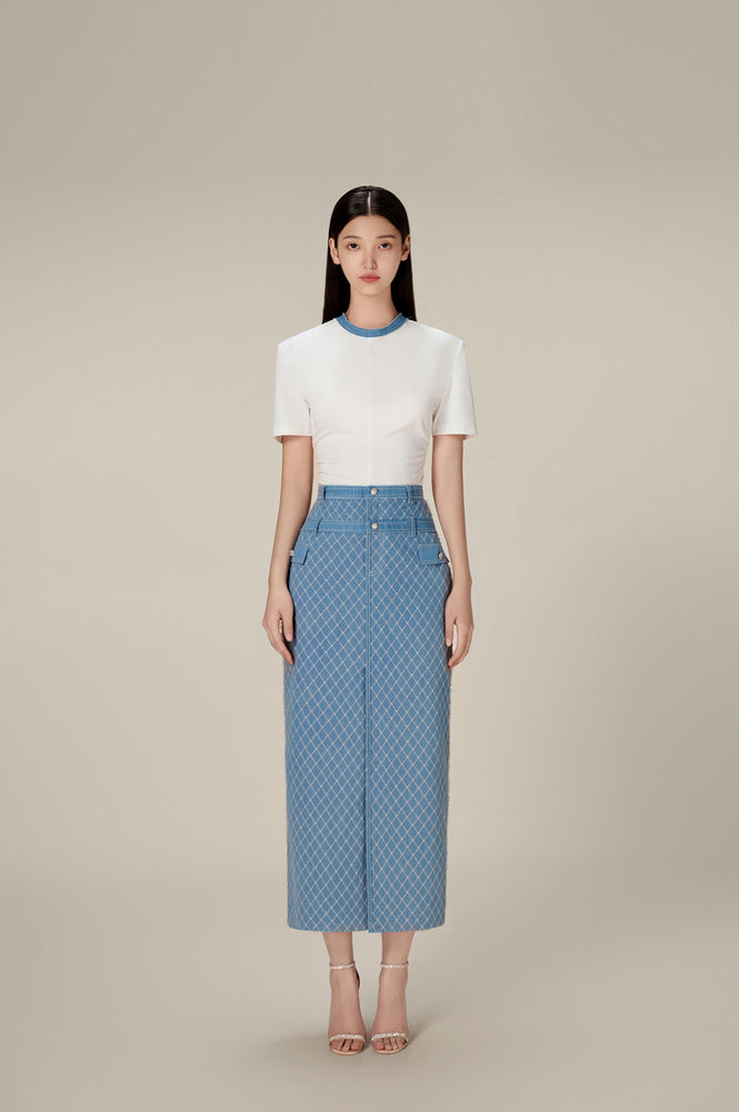 LILI DENIM TSHIRT
