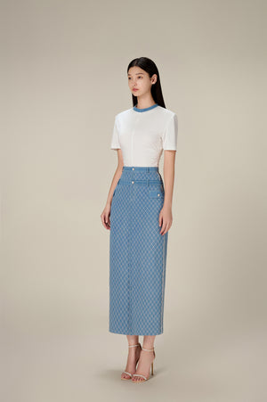 LILI DENIM TSHIRT