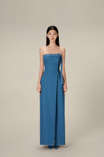 DENIM LONG DRESS