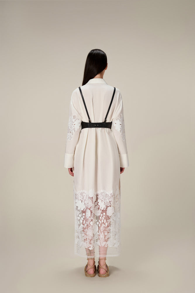 LOBBSTER LACE SHIRT DRESS