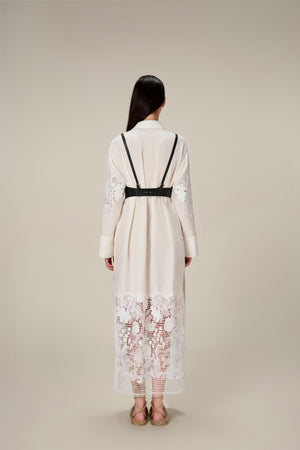 LOBBSTER LACE SHIRT DRESS