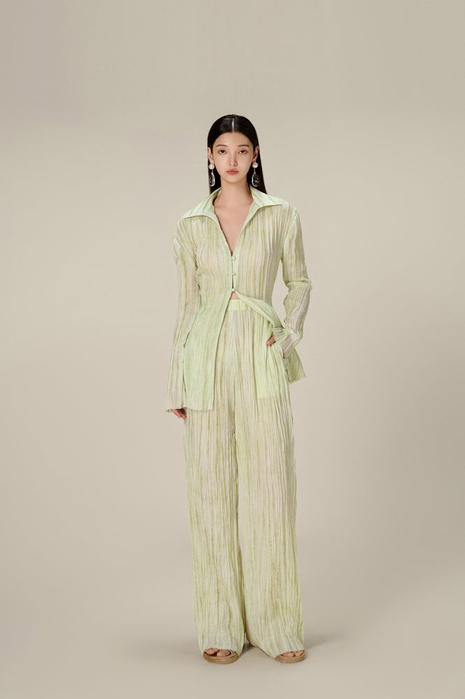 WRINKLE TROUSERS