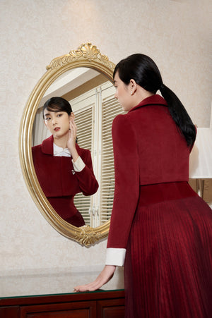 Alula Dress Bordeaux