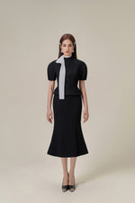 BLACK TWEED JACKET
