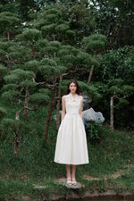 Garden Lace Midi Dress