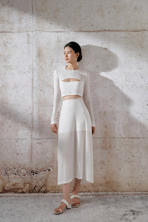 Jersey Cut-out Dress