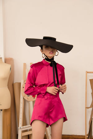Trench Coat Top
