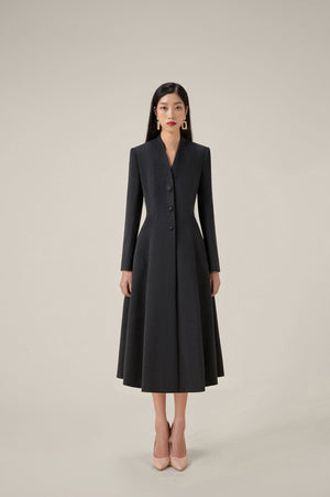 GREY VINTAGE DRESS