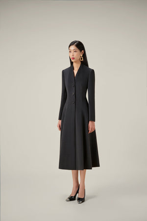 GREY VINTAGE DRESS