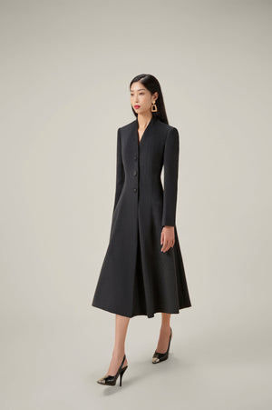 GREY VINTAGE DRESS