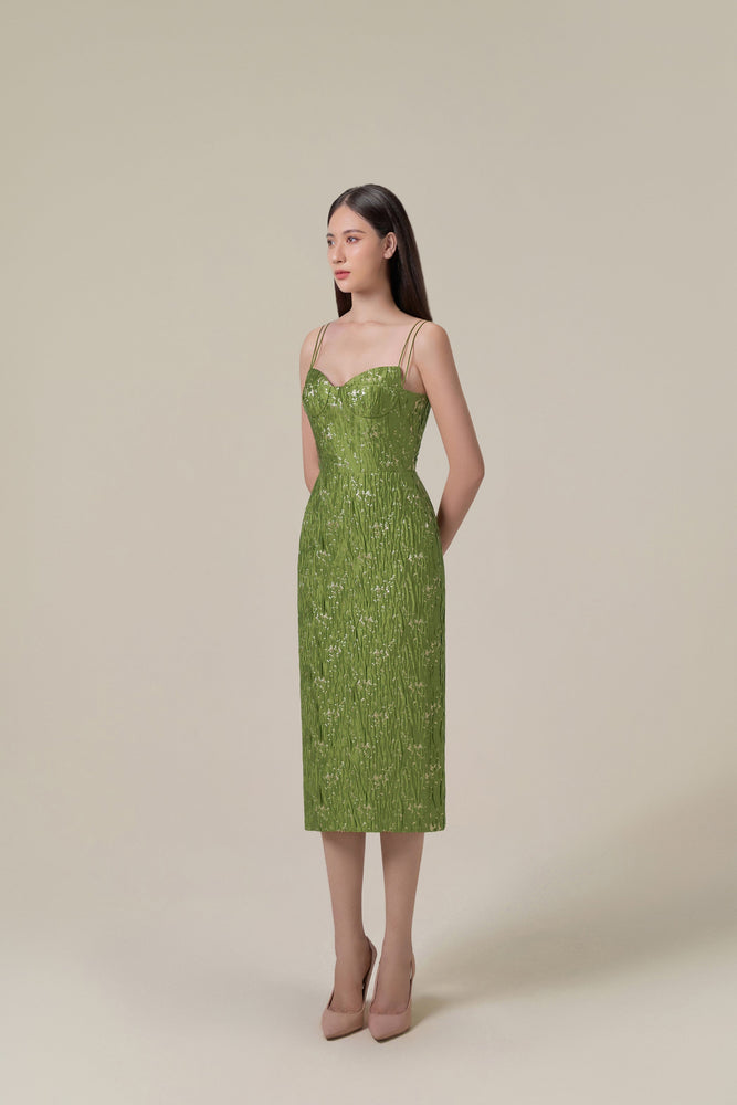 Brocade Bamboo Dress