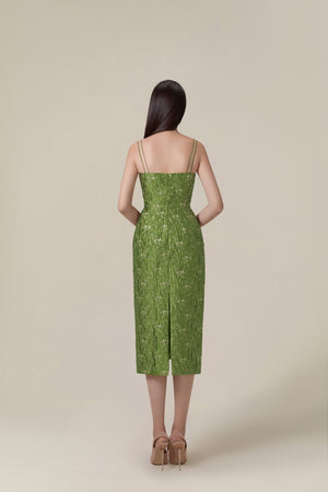 Brocade Bamboo Dress