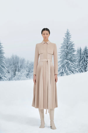 Porcelain Trench Coat