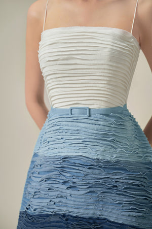 DENIM MINI DRESS