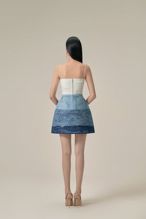 DENIM MINI DRESS