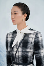 Black And White Checked Jacket