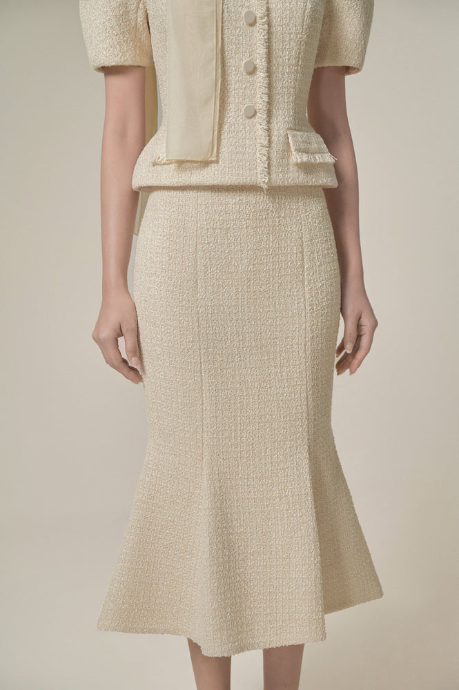 IVORY MERMAID SKIRT