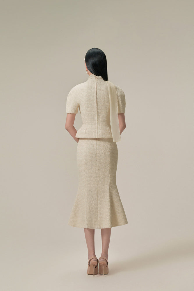 IVORY TWEED JACKET