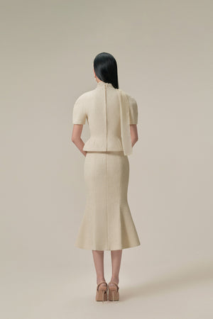 IVORY TWEED JACKET
