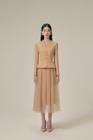 BLOOM BLAZER - BEIGE