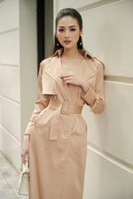 Silk Trench Coat
