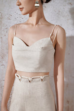 Linen Knot Trousers