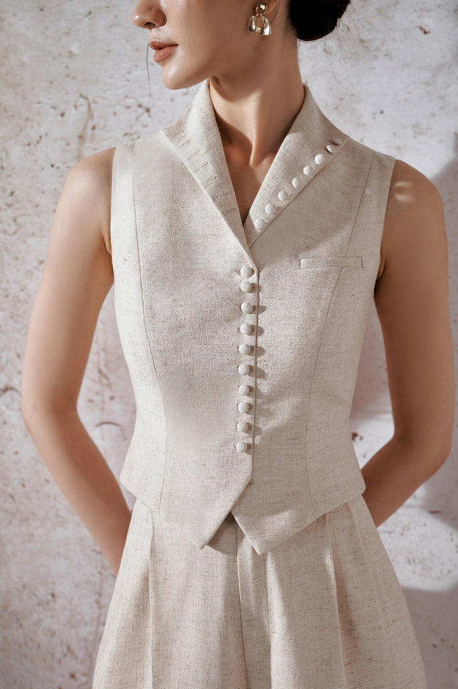 Linen Waistcoat