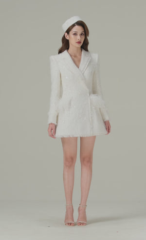 
            
                Load and play video in Gallery viewer, SWAN MINI DRESS
            
        