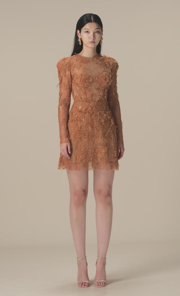 
            
                Load and play video in Gallery viewer, HONEY BEADED LACE MIDI DRESS
            
        