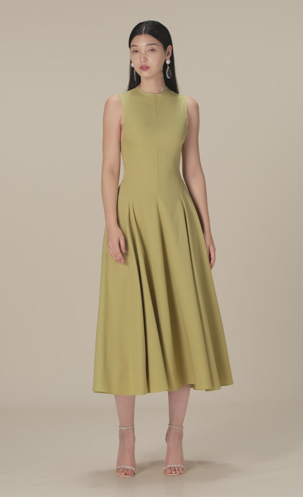 
            
                Load and play video in Gallery viewer, MINT RAW EDGE MIDI DRESS
            
        