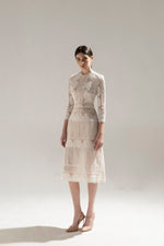 HALF MOON LACE DRESS
