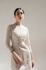 HALF MOON LACE DRESS