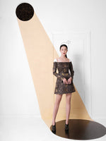 SUN BROCADE DRESS