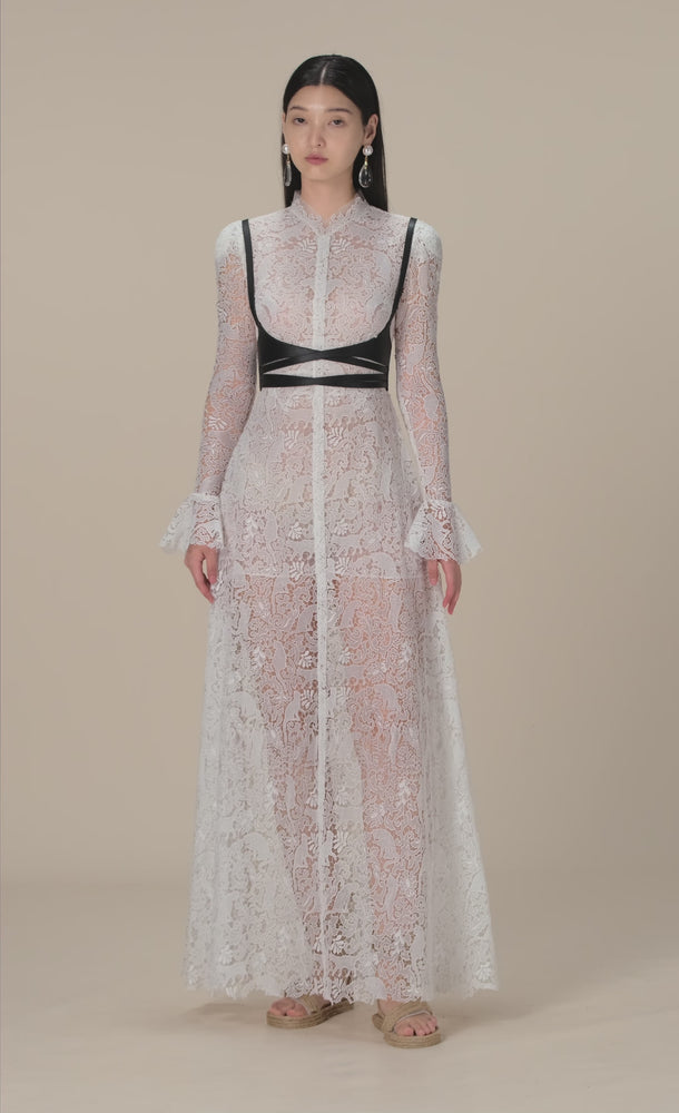 
            
                Load and play video in Gallery viewer, CAT LACE LONG DRESS
            
        