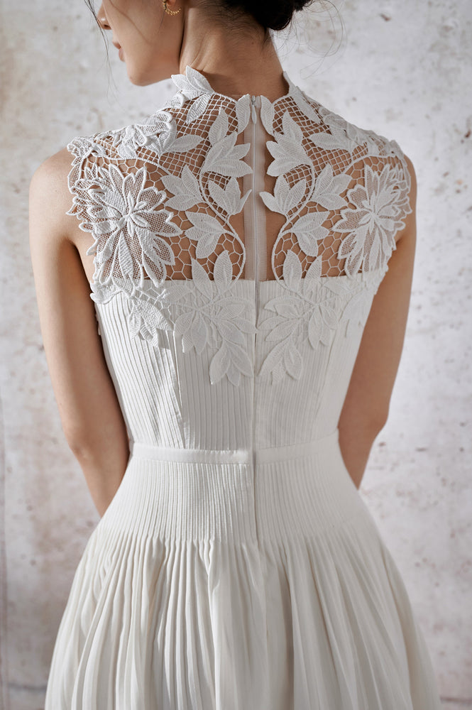 Garden Lace Midi Dress