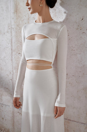 Jersey Cut-out Dress