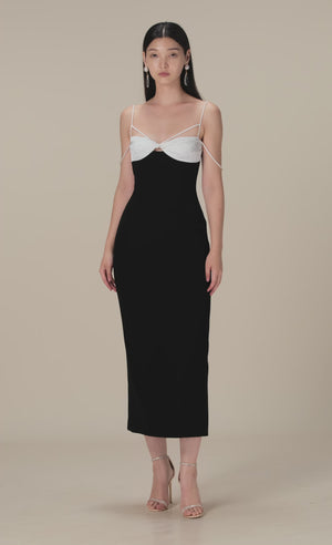 
            
                Load and play video in Gallery viewer, BLACK TWISTED DRESS
            
        