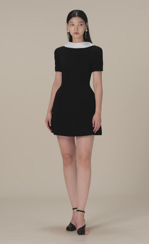 
            
                Load and play video in Gallery viewer, BLACK COWL NECK DRESS
            
        