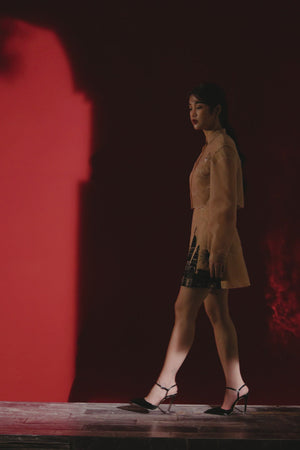 
            
                Load and play video in Gallery viewer, Beige Embroidered Skirt
            
        